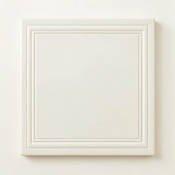 Spruce Arc Uninstalled Square Decorative Tile - White (synthetic illustration; no displayed measurements)