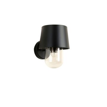 Harbor Brook Wall Sconce Mounted On A Plain Wall - Black (synthetic illustration; no displayed measurements)