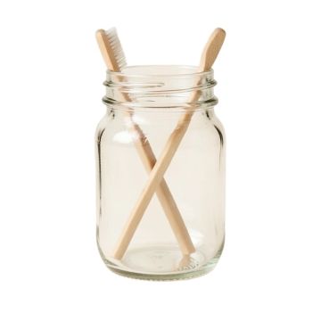 Mason Jar Toothbrush Holder