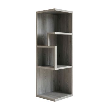 Wren Dale Narrow Cubby Tower - Gray