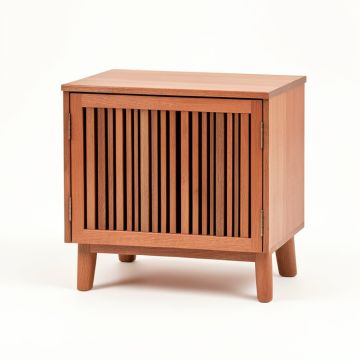 Rowan Crest Nightstand - Terracotta (synthetic illustration; no displayed measurements)