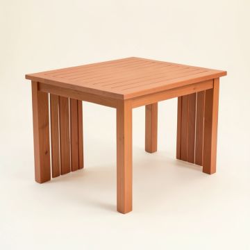 Alder Bend Patio Table - Terracotta (synthetic illustration; no displayed measurements)
