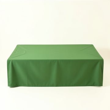 Vale Bend Flat Bed Sheet - Green (synthetic illustration; no displayed measurements)