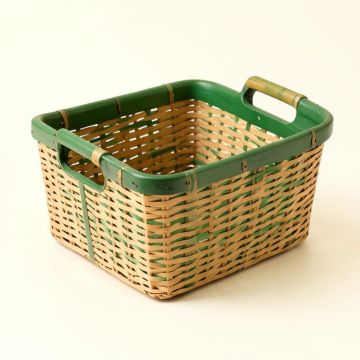 Aspen Crest Empty Storage Basket - Green (synthetic illustration; no displayed measurements)