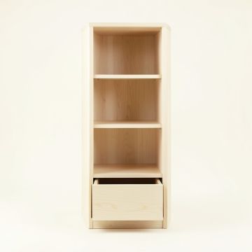 Stone Brook Narrow Cubby Tower - Ivory (synthetic illustration; no displayed measurements)