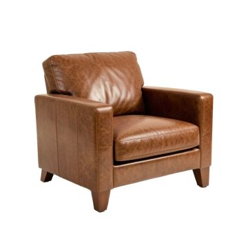 Hofstra 71 '' Genuine Leather Pillow Top Arm Loveseat
