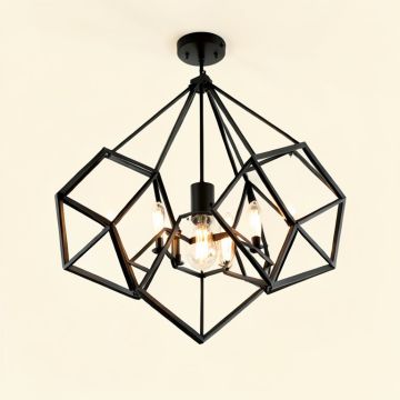 Ananke Unique / Statement Geometric Chandelier (synthetic illustration; no displayed measurements)