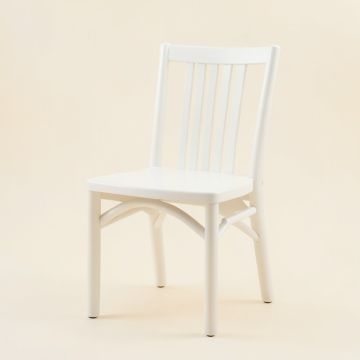 River Edge Dining Chair - White (synthetic illustration; no displayed measurements)
