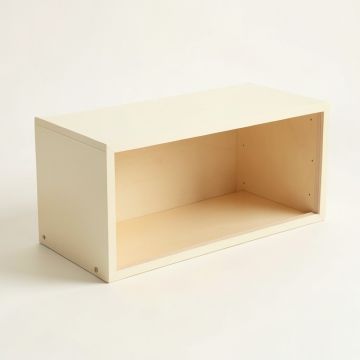 Dune Crest Shoe Storage Bench - Cream (synthetic illustration; no displayed measurements)