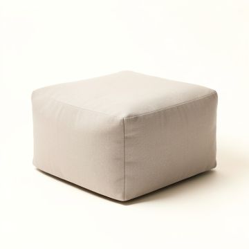 Rohini Neutral Pouf (synthetic illustration; no displayed measurements)