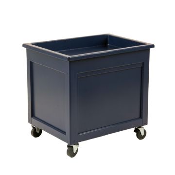Flint Branch Empty Rolling Workshop Cart - Navy