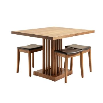 Lundell Bistro 5 Piece Pub Table Set