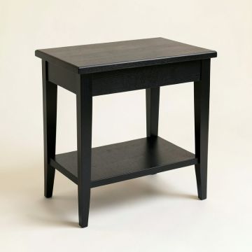 Stone Crossing Side Table - Black (synthetic illustration; no displayed measurements)