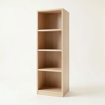 Brook Dale Narrow Cubby Tower - Beige (synthetic illustration; no displayed measurements)