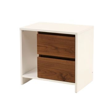 Mannion 2 - Drawer Solid Wood Nightstand