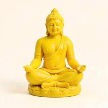 Tobiason Eastern Enlightenment Meditating Gautama Amitabha Figurine (synthetic illustration; no displayed measurements)