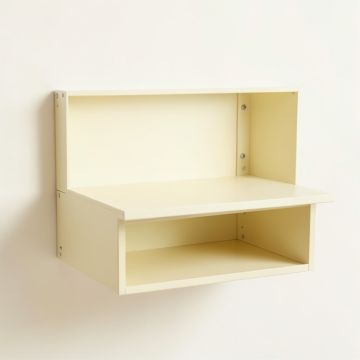 Juniper Canyon Wall-Mounted Shelf - Ivory (synthetic illustration; no displayed measurements)