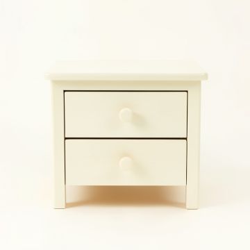 Maple Edge Nightstand - Ivory (synthetic illustration; no displayed measurements)