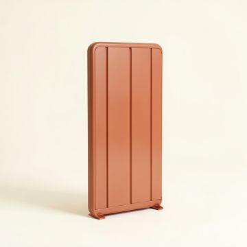 Spruce Branch Narrow Outdoor Storage Bench - Terracotta (synthetic illustration; no displayed measurements)