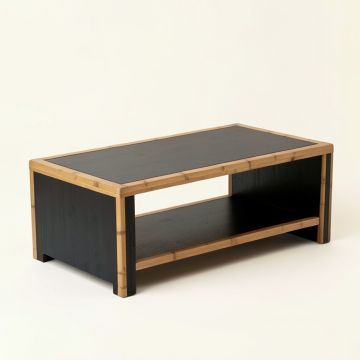Spruce Bridge Coffee Table - Black (synthetic illustration; no displayed measurements)