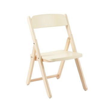 Glen Brook Folding Outdoor Chair - Cream