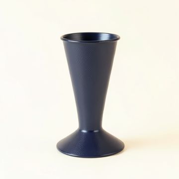 Spruce Bend Empty Candle Holder - Navy (synthetic illustration; no displayed measurements)