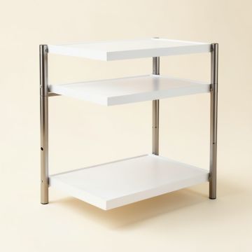 Wittig 15 '' H X 26 '' W X 10 '' D Under Sink Storage Shelf Expendable Cabinet Kitchen (synthetic illustration; no displayed measurements)