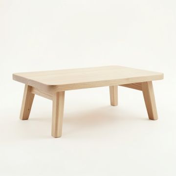 Slate Canyon Coffee Table - Beige (synthetic illustration; no displayed measurements)