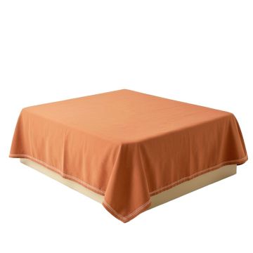 Pine Canyon Flat Bed Sheet - Terracotta