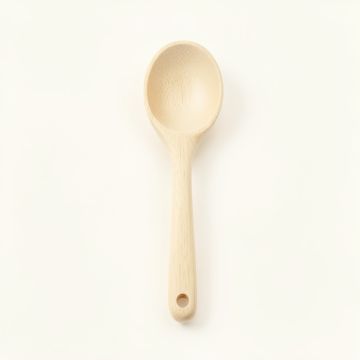 Cedar Branch Cooking Spoon - Cream (synthetic illustration; no displayed measurements)