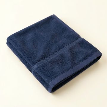 Rowan Bluff Bath Towel - Navy (synthetic illustration; no displayed measurements)
