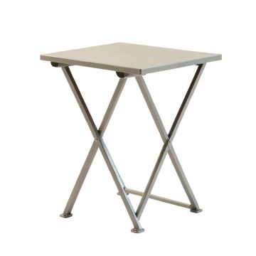 Maple Branch Compact Balcony Table - Gray