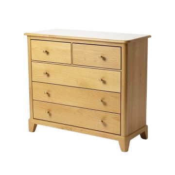 Rodrigues Melamine 5 Drawer Chest