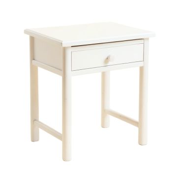 Maple Brook Side Table - White