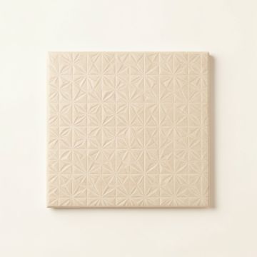 Olive Arc Uninstalled Square Decorative Tile - Beige (synthetic illustration; no displayed measurements)