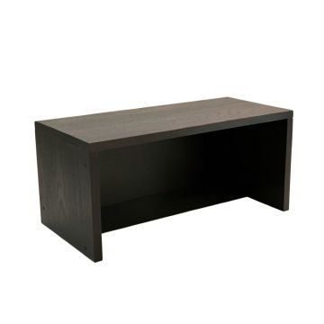 Dune Bend Shoe Storage Bench - Black