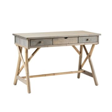 Ash Bend Writing Desk - Gray