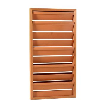 Ridge Canyon Empty Vertical Garden Frame - Terracotta