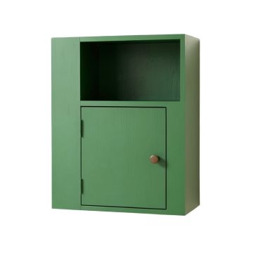 Dawn Bluff Wall-Mounted Entry Cabinet - Green