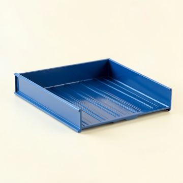 Spruce Canyon Empty Under-Desk Cable Tray - Blue (synthetic illustration; no displayed measurements)