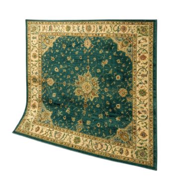 Doyle Oriental Teal Indoor/Outdoor Area Rug