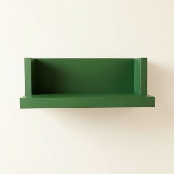 Briar Crest Wall-Mounted Shelf - Green (synthetic illustration; no displayed measurements)
