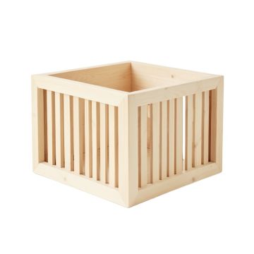 Clay Crest Empty Furniture-Style Litter Enclosure - Ivory