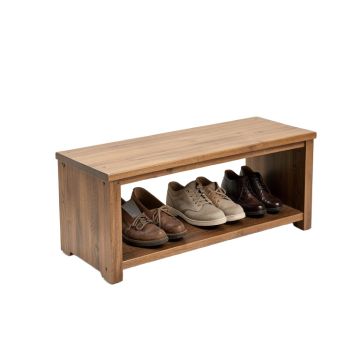 Entryway Bench , Industrial Shoe Bench