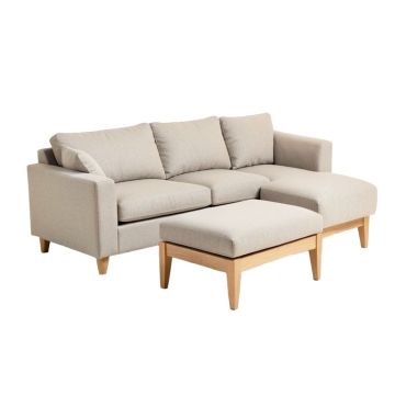 Calio 112 '' Wide Sofa & Chaise With Ottoman