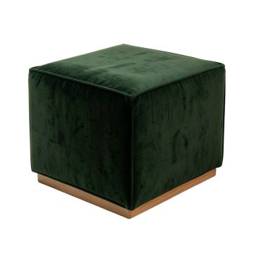 Kaufman 30 '' Velvet Wide Square Storage Ottoman