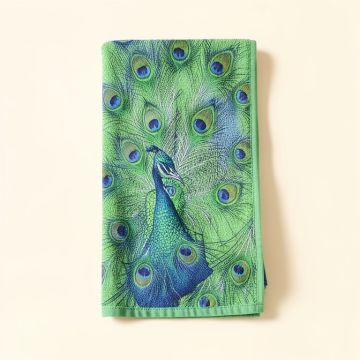 Pattern Peacock Art Hand Towel (synthetic illustration; no displayed measurements)