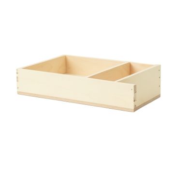 Shore Bend Empty Pantry Drawer Organizer Insert - Cream (synthetic illustration; no displayed measurements)