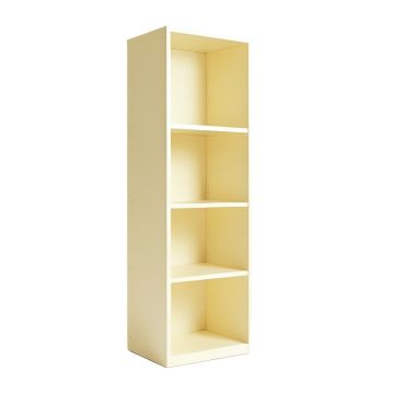 Linden Edge Narrow Cubby Tower - Ivory