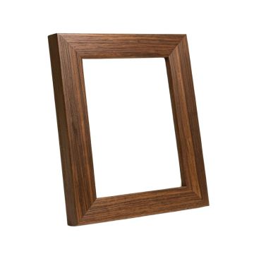 Tortelli Never Forget Teak Picture Frame